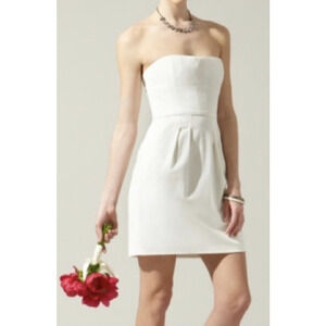 NWOT Women's white convertible mini dress